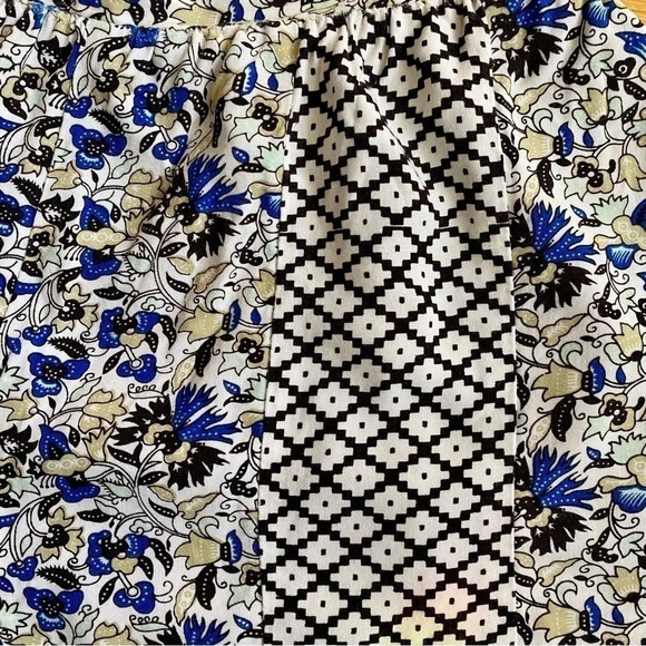 Valija Floral Print Elastic Waist Shorts - Picture 8 of 8